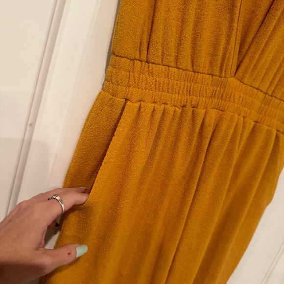 Free People Beach deep V jumpsuit with pockets / excellent condition - Picture 6 of 16